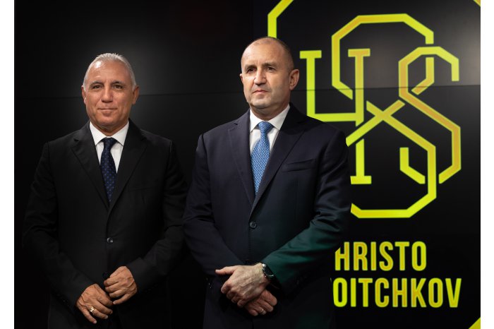 President Rumen Radev Takes Part in Football Legend Hristo Stoichkov's Hall of Fame Ceremony