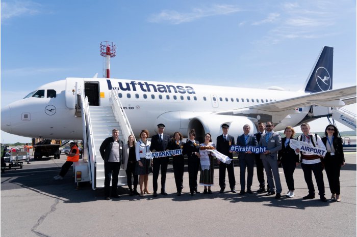 One of Europe's largest airlines launched flights to Chisinau-Frankfurt