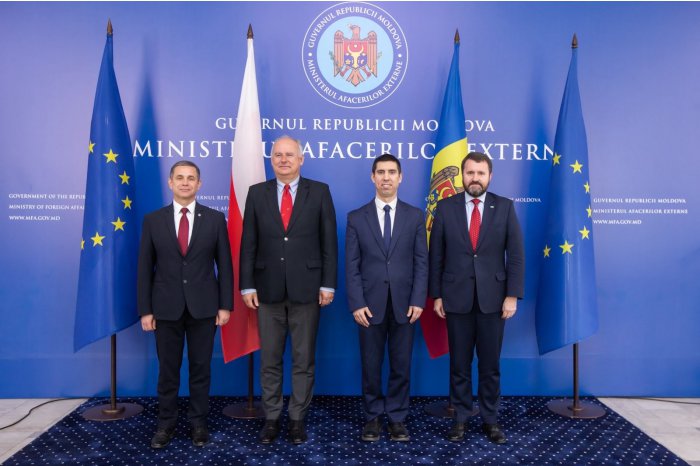 Political, military consultations from Moldova, Poland held in Chisinau