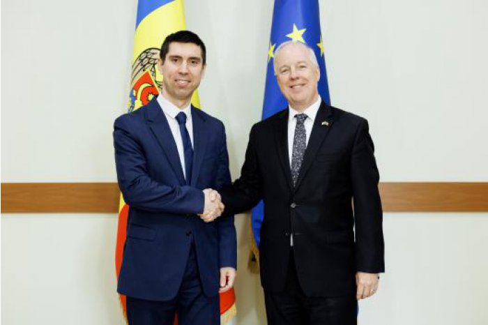 Foreign affairs minister has farewell meeting with U.S. Ambassador to Moldova 