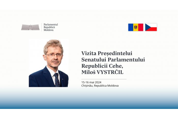 President of Czech Republic's Senate to visit Moldova  