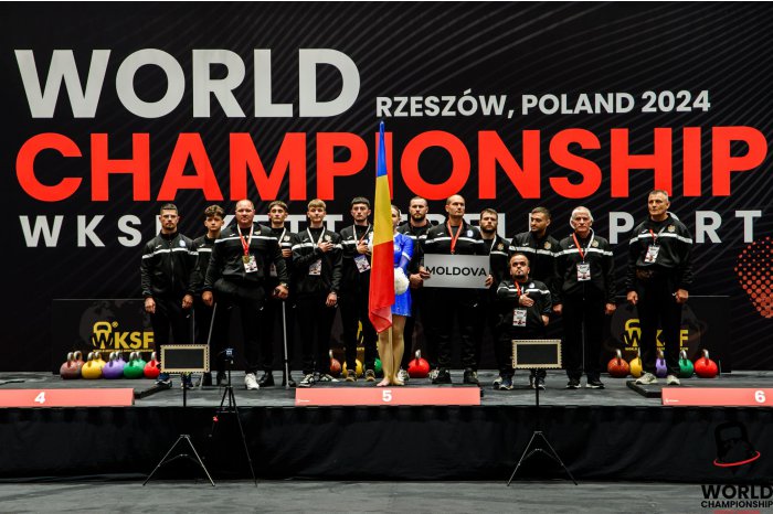 Republica Moldova a cucerit cel puțin zece medalii la Campionatul Mondial de kettlebell și para kettlebell