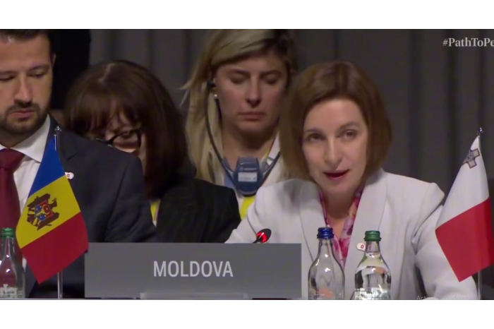 Discursul președintelui Republicii Moldova, Maia S