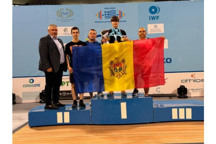 Молдавский тяжелоатлет стал чемпионом Европы среди