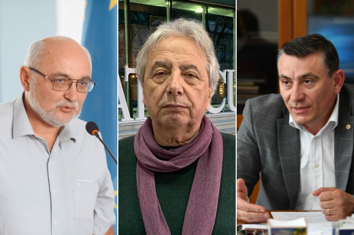 REFERENDUM 2024 // „Este important să nu ne oprim la jumătate de drum”. Sergiu Harea, președintele CCI, Sandu Grecu, președintele Uniunii Teatrale din Moldova, Veaceslav Reabcinschii, directorul ARI, explică ce înseamnă beneficiile UE și îndeamnă cetățenii să spună un „da” ferm la referendumul privind aderarea la UE