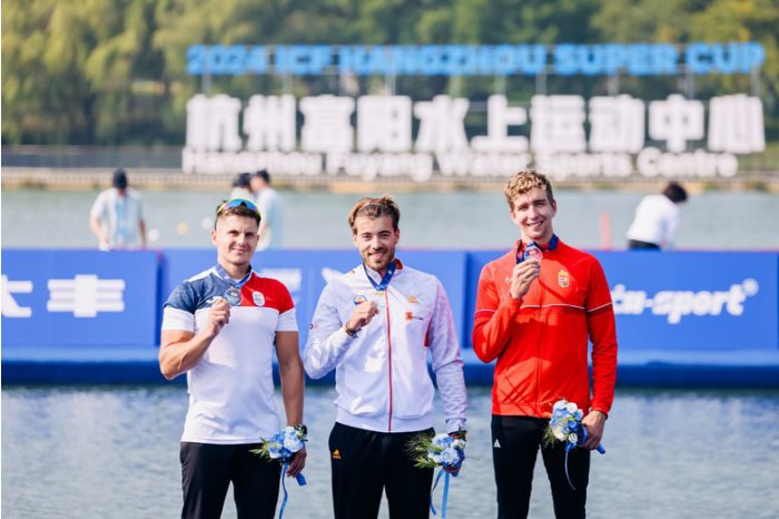 Moldovan canoeist wins silver medal at ICF Hangzhou Supercup  tournament 