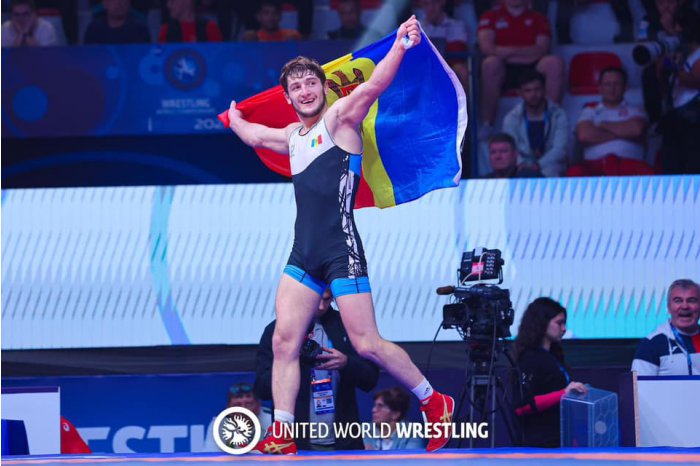 Luptătorii de stil greco-roman Vitalie Eriomenco și Alexandrin Guțu au devenit campioni mondiali Under 23