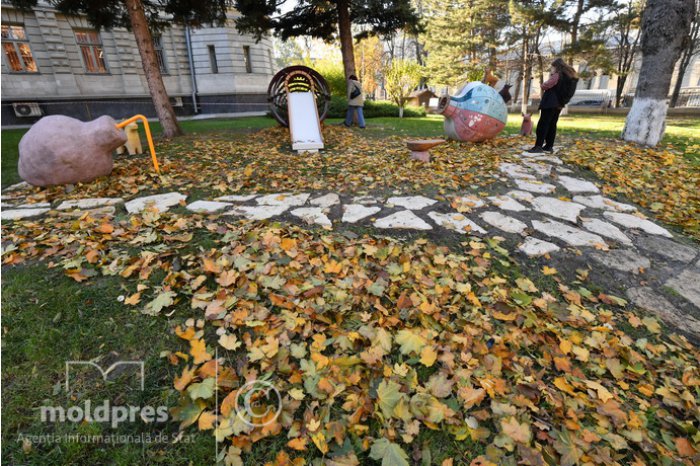 ФОТО// Во дворе Национального музея истории открылась инсталляция под открытым небом