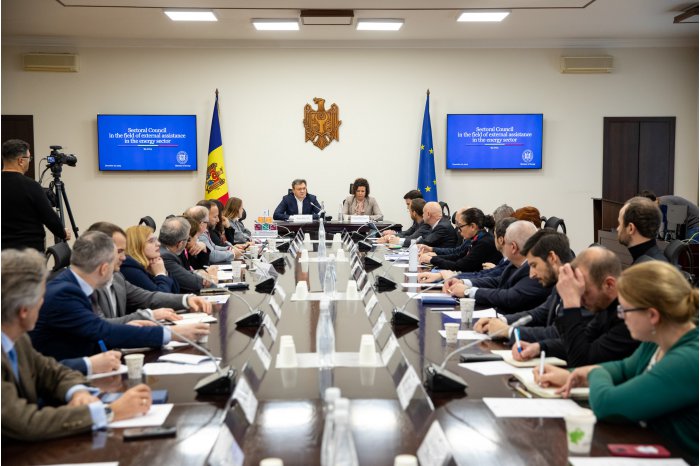 Moldovan PM, Moldova's foreign partners have discussions on situation in energy sector   