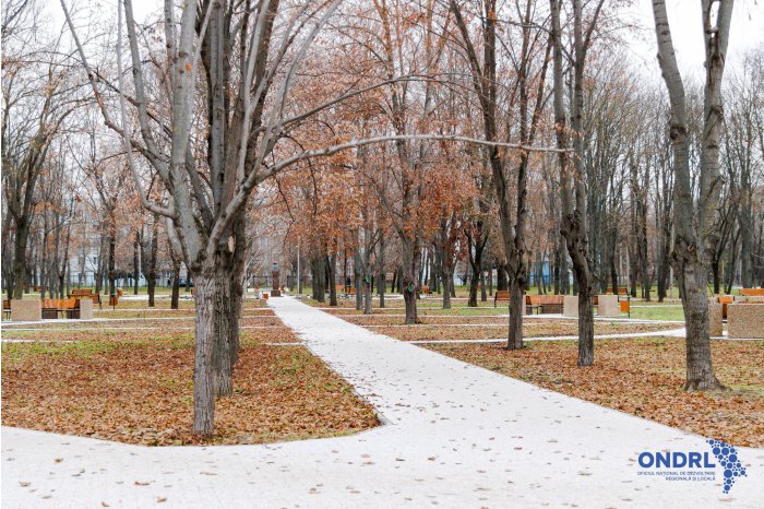 Parcul orășenesc din Leova a fost renovat prin Programul „Satul European” 