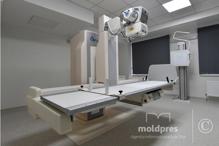 Radiology room of central Moldova district hospital renovated 