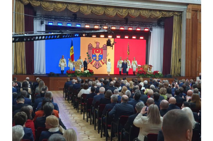 Ceremony of Maia Sandu's swearing in office of Moldova's President takes place in Chisinau; event's agenda   