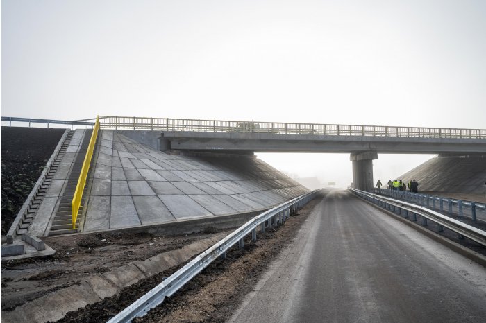 Road knot nearby south Moldova village opened for movement 