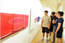Doi artiști plastici din Italia și-au expus lucrările la Chișinău'