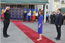 Festive ceremony on deployment of MAI employees on duty at Paris 2024 Olympic and Paralympic Games'