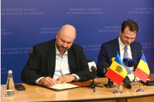 Ceremonia oficială de semnare a Memorandumului de Înțelegere între Ministerul Energiei al Republicii Moldova și Ministerul Energiei al României'