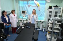 Evenimentul de transfer al echipamentului donat de UNFPA Moldova către Institutul de Medicină Urgentă '